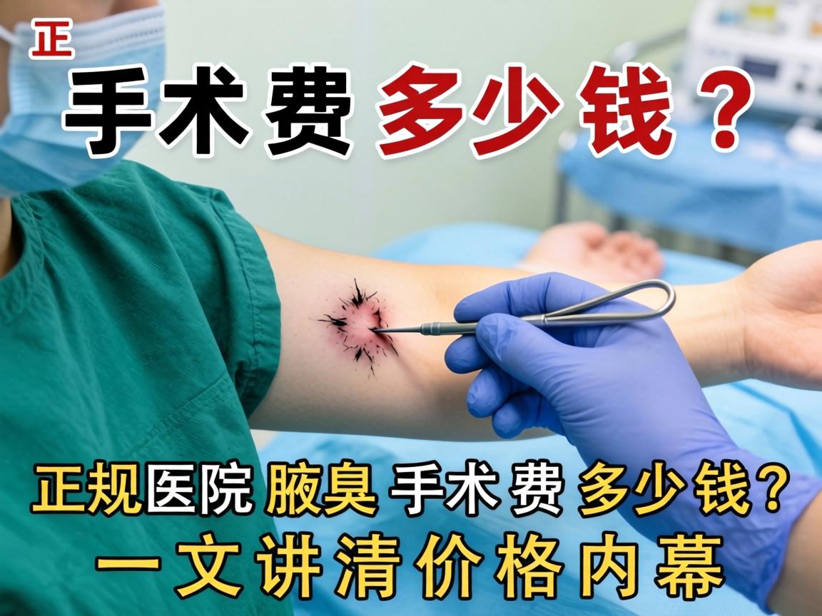 腋臭手术费多少钱?正规医院腋臭手术费多少钱?一文讲清价格内幕 腋臭手术费多少钱?正规医院腋臭手术费多少钱?一文讲清价格内幕