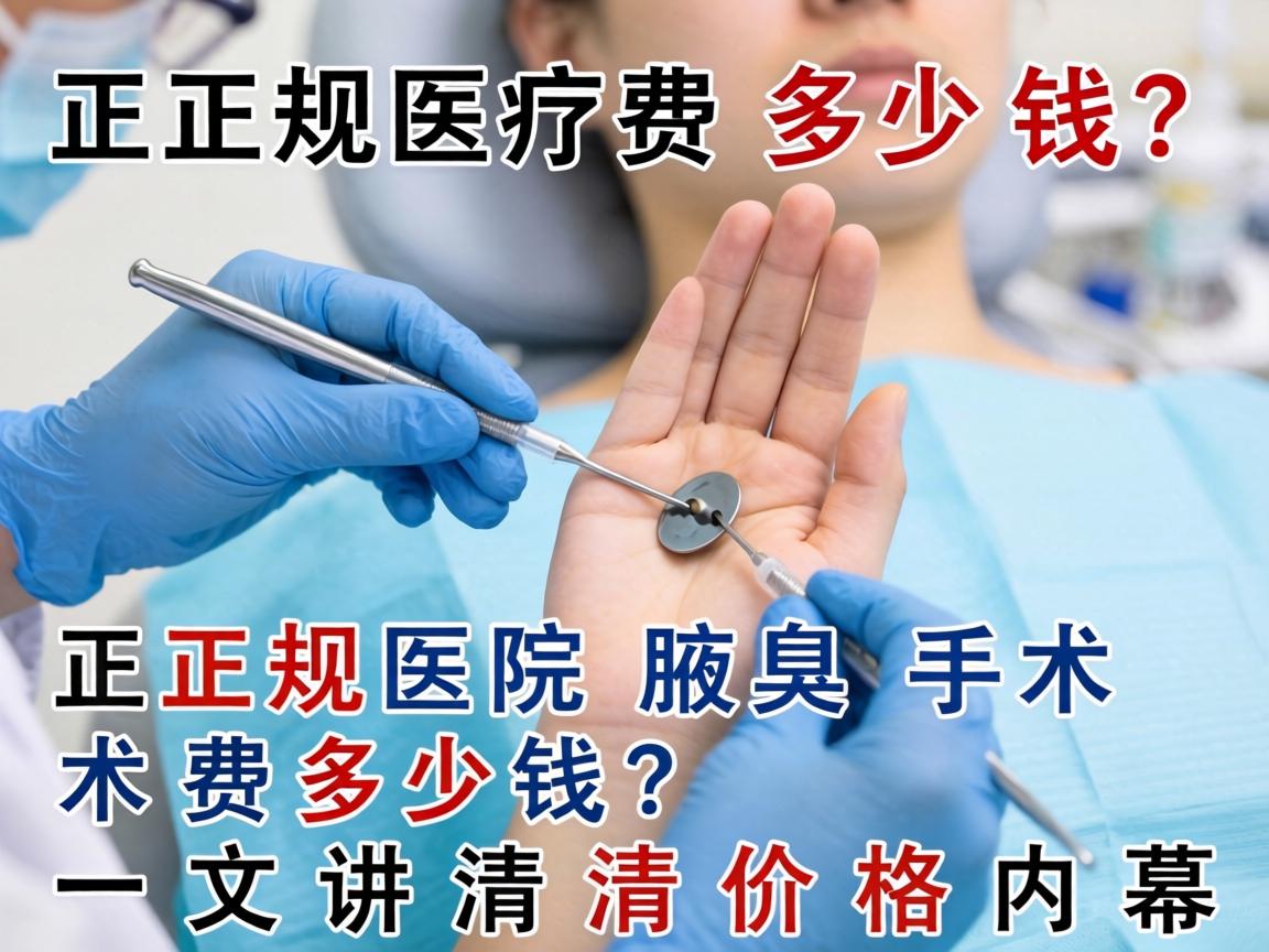 腋臭手术费多少钱?正规医院腋臭手术费多少钱?一文讲清价格内幕 腋臭手术费多少钱?正规医院腋臭手术费多少钱?一文讲清价格内幕