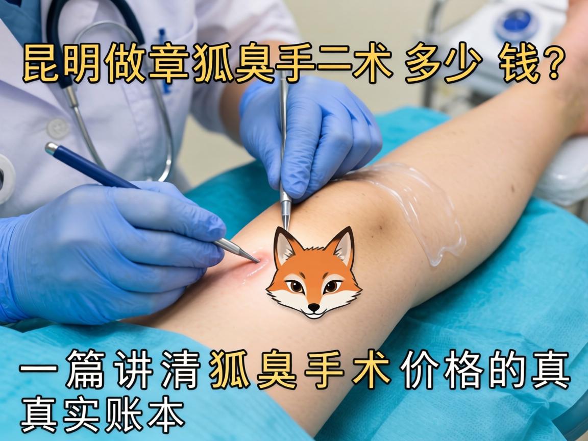 昆明做狐臭手术多少钱?一篇讲清狐臭手术价格的真实账本 昆明做狐臭手术多少钱?一篇讲清狐臭手术价格的真实账本
