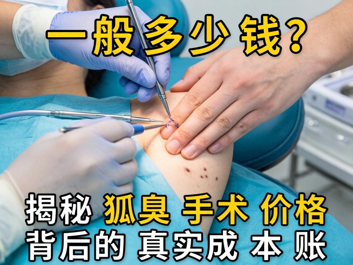 狐臭手术一般多少钱?揭秘狐臭手术价格背后的真实成本账 狐臭手术一般多少钱?揭秘狐臭手术价格背后的真实成本账