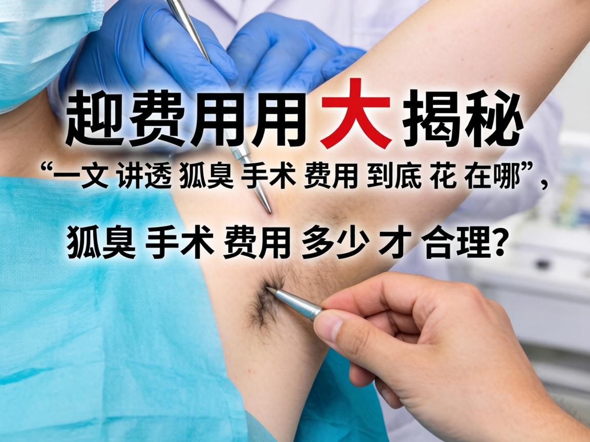 狐臭手术费用大揭秘,一文讲透狐臭手术费用到底花在哪,狐臭手术费用多少才合理? 狐臭手术费用大揭秘,一文讲透狐臭手术费用到底花在哪,狐臭手术费用多少才合理?