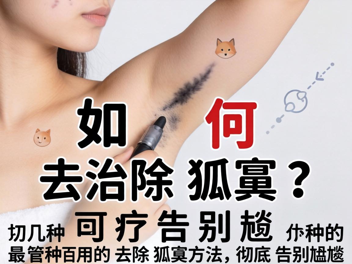 如何去除狐臭？这几种最管用的去除狐臭方法，彻底告别尴尬