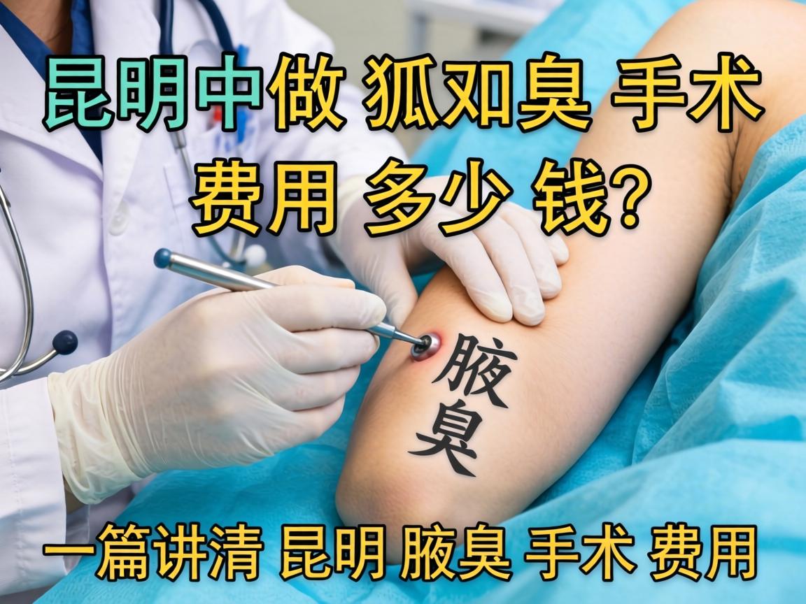昆明做狐臭手术费用多少钱?一篇讲清昆明腋臭手术费用 昆明做狐臭手术费用多少钱?一篇讲清昆明腋臭手术费用