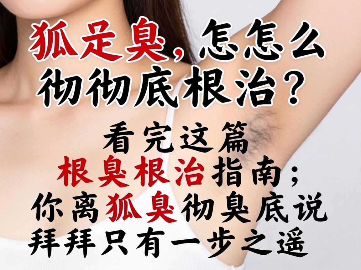 狐臭怎么彻底根治？看完这篇狐臭根治指南，你离狐臭彻底说拜拜只有一步之遥
