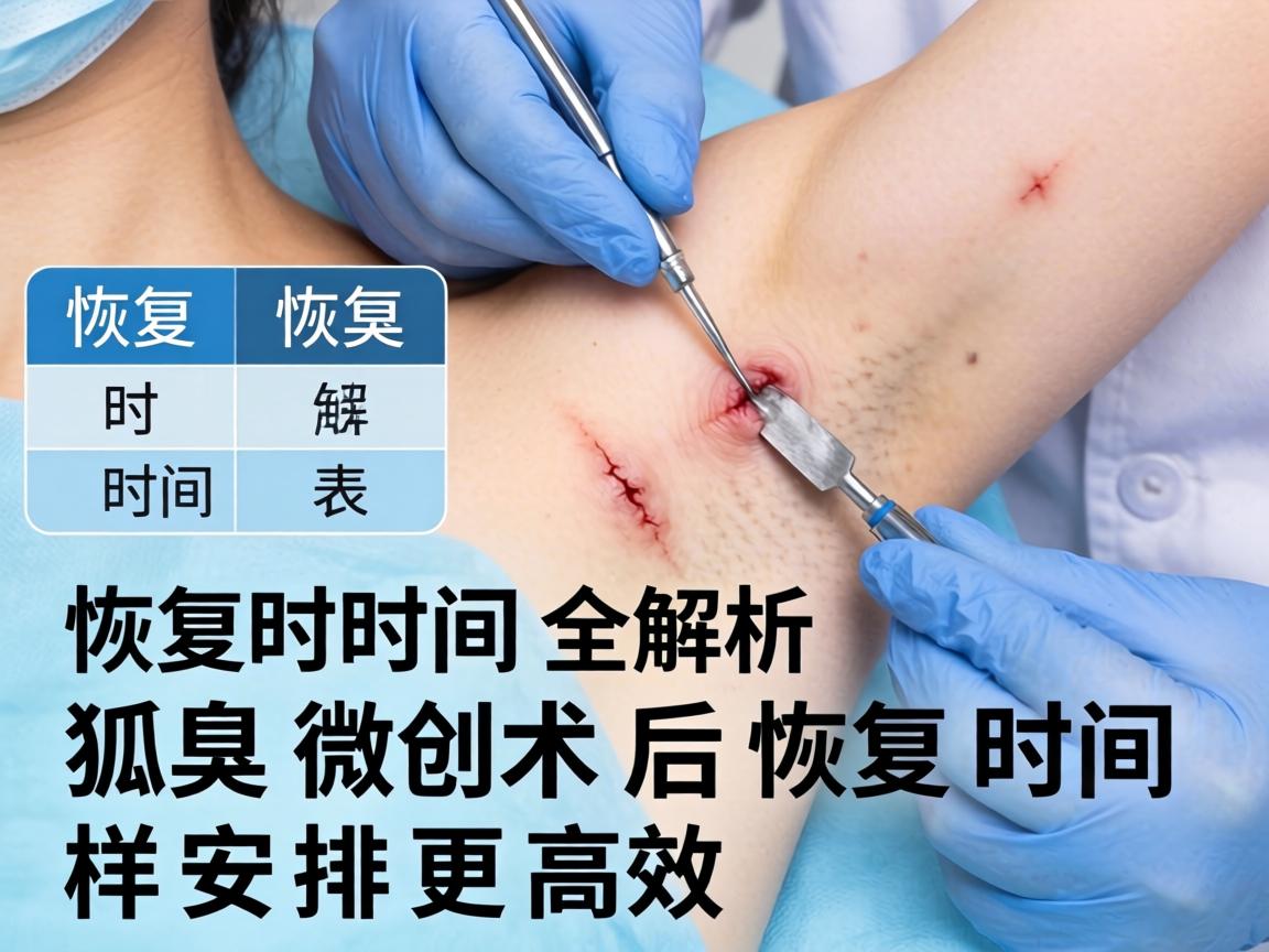 狐臭微创手术恢复时间表,恢复时间全解析,狐臭微创术后恢复时间这样安排更高效 狐臭微创手术恢复时间表,恢复时间全解析,狐臭微创术后恢复时间这样安排更高效