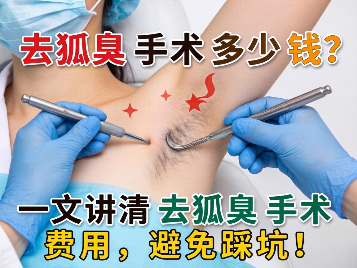 去狐臭手术多少钱?一文讲清去狐臭手术费用,避免踩坑! 去狐臭手术多少钱?一文讲清去狐臭手术费用,避免踩坑!