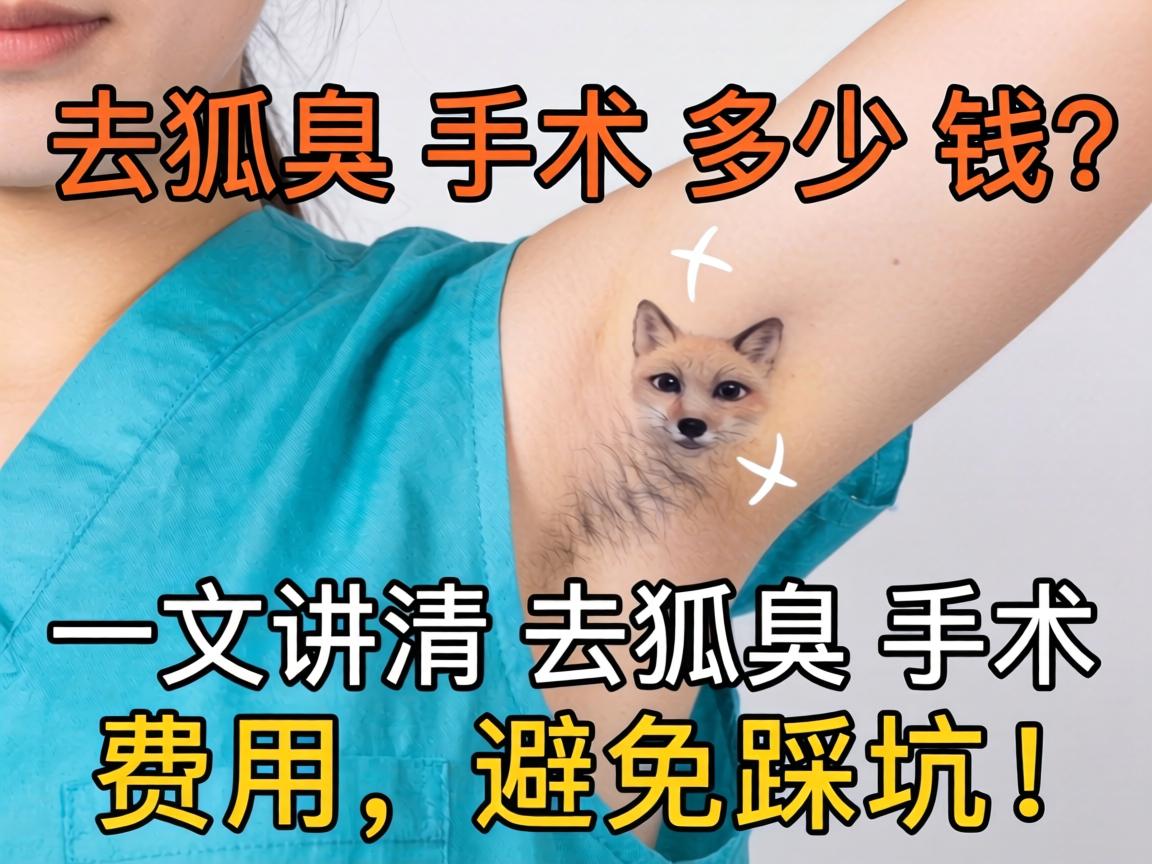 去狐臭手术多少钱?一文讲清去狐臭手术费用,避免踩坑! 去狐臭手术多少钱?一文讲清去狐臭手术费用,避免踩坑!