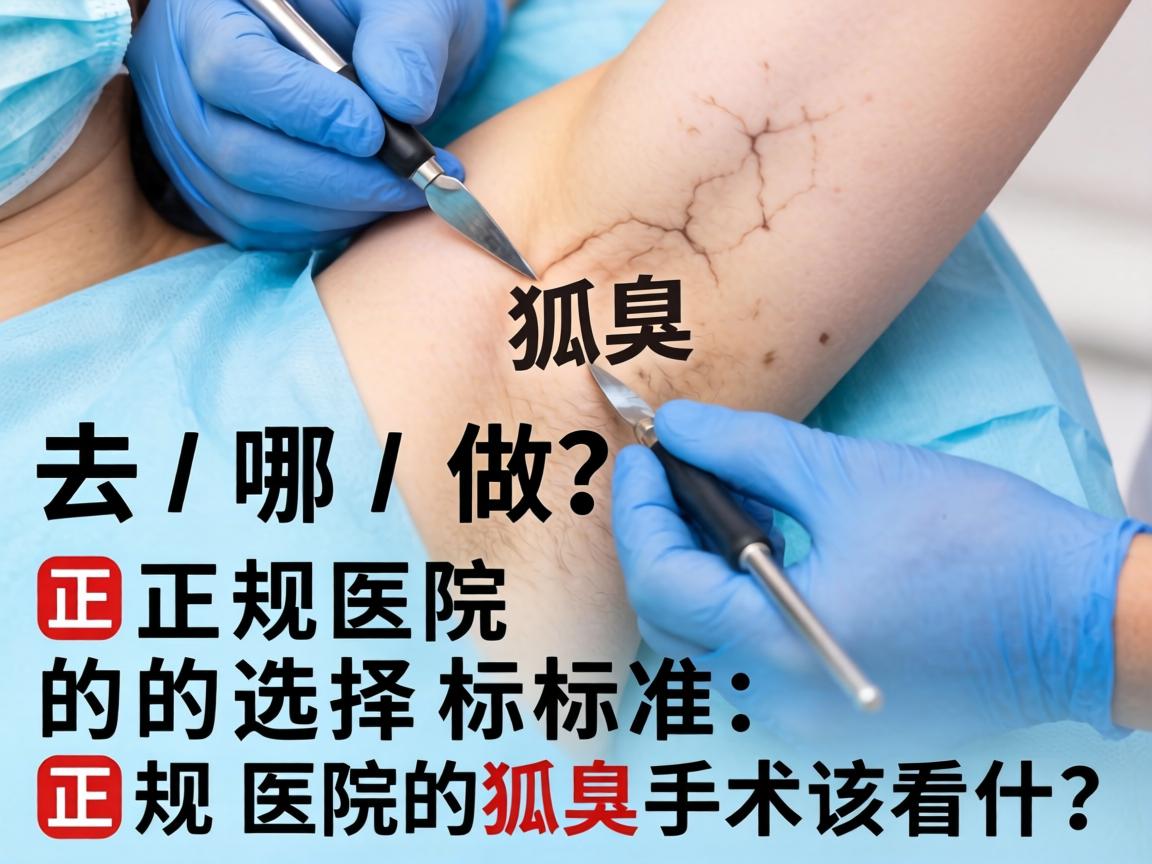 狐臭手术去哪做?正规医院的选择标准,正规医院的狐臭手术该看什么 狐臭手术去哪做?正规医院的选择标准,正规医院的狐臭手术该看什么