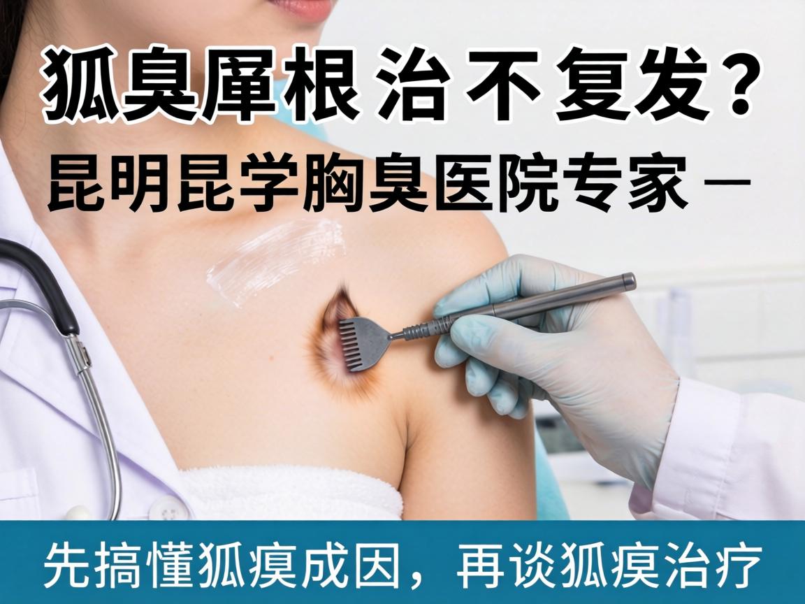 狐臭根治不复发?昆明昆大腋臭医院专家,先搞懂狐臭成因,再谈狐臭治疗 狐臭根治不复发?昆明昆大腋臭医院专家,先搞懂狐臭成因,再谈狐臭治疗