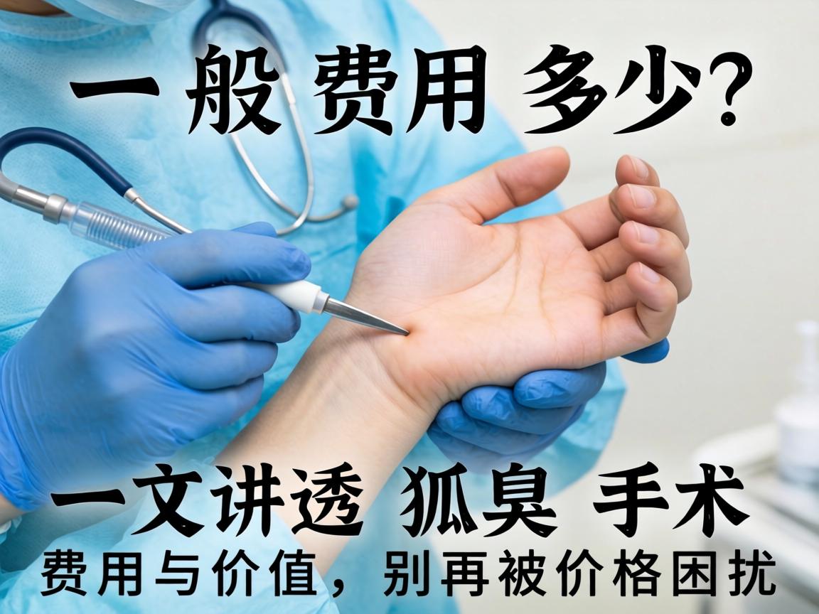 狐臭手术一般费用多少?一文讲透狐臭手术费用与价值,别再被价格困扰 狐臭手术一般费用多少?一文讲透狐臭手术费用与价值,别再被价格困扰