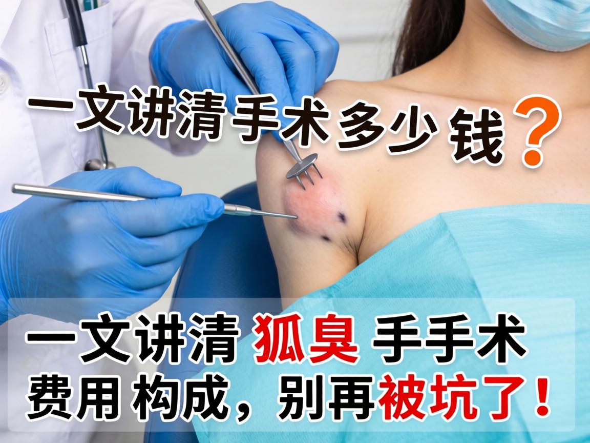 狐臭手术多少钱?一文讲清狐臭手术费用构成,别再被坑了! 狐臭手术多少钱?一文讲清狐臭手术费用构成,别再被坑了!