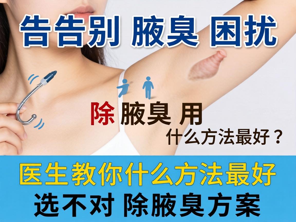 告别腋臭困扰,除腋臭用什么方法最好?医生教你选对除腋臭方案 告别腋臭困扰,除腋臭用什么方法最好?医生教你选对除腋臭方案