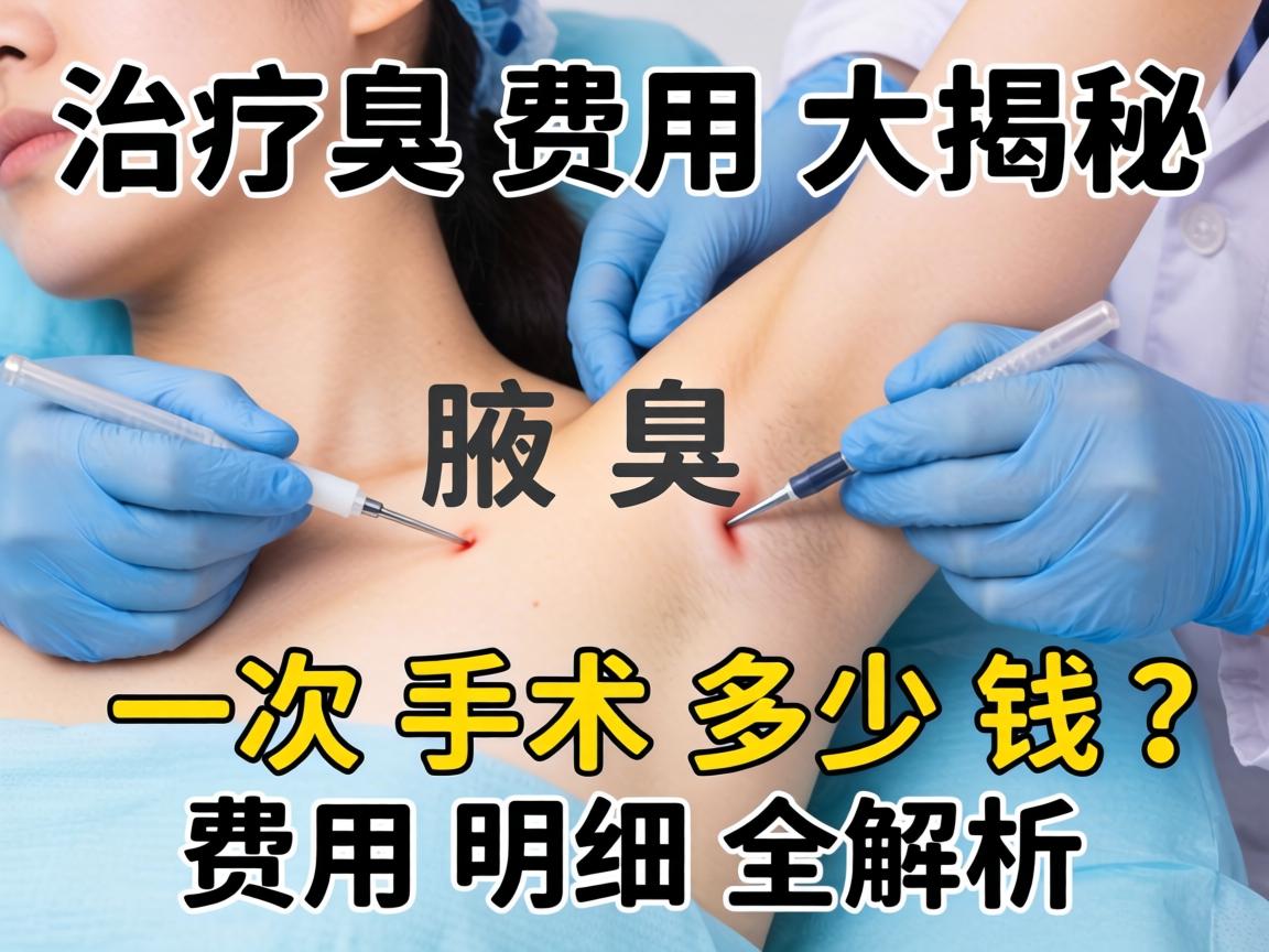 腋臭治疗费用大揭秘,一次手术多少钱?费用明细全解析 腋臭治疗费用大揭秘,一次手术多少钱?费用明细全解析