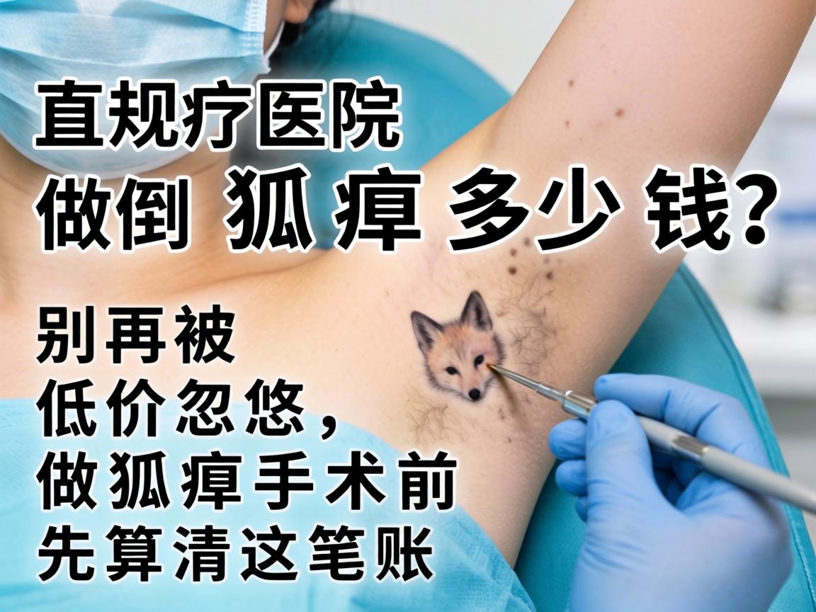 正规医院做狐臭多少钱?别再被低价忽悠,做狐臭手术前先算清这笔账 正规医院做狐臭多少钱?别再被低价忽悠,做狐臭手术前先算清这笔账