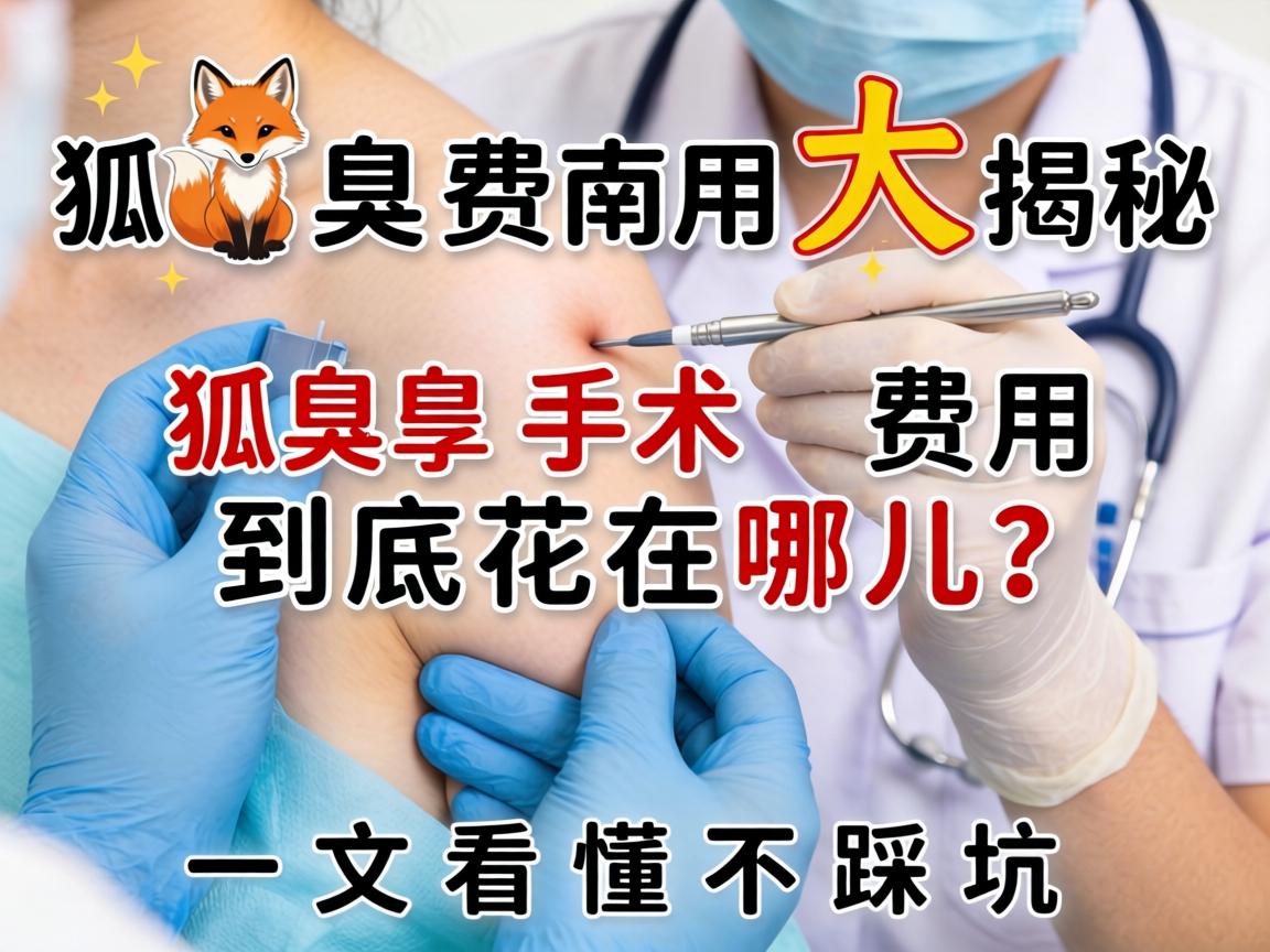狐臭手术费用大揭秘，狐臭手术费用到底花在哪儿？一文看懂不踩坑