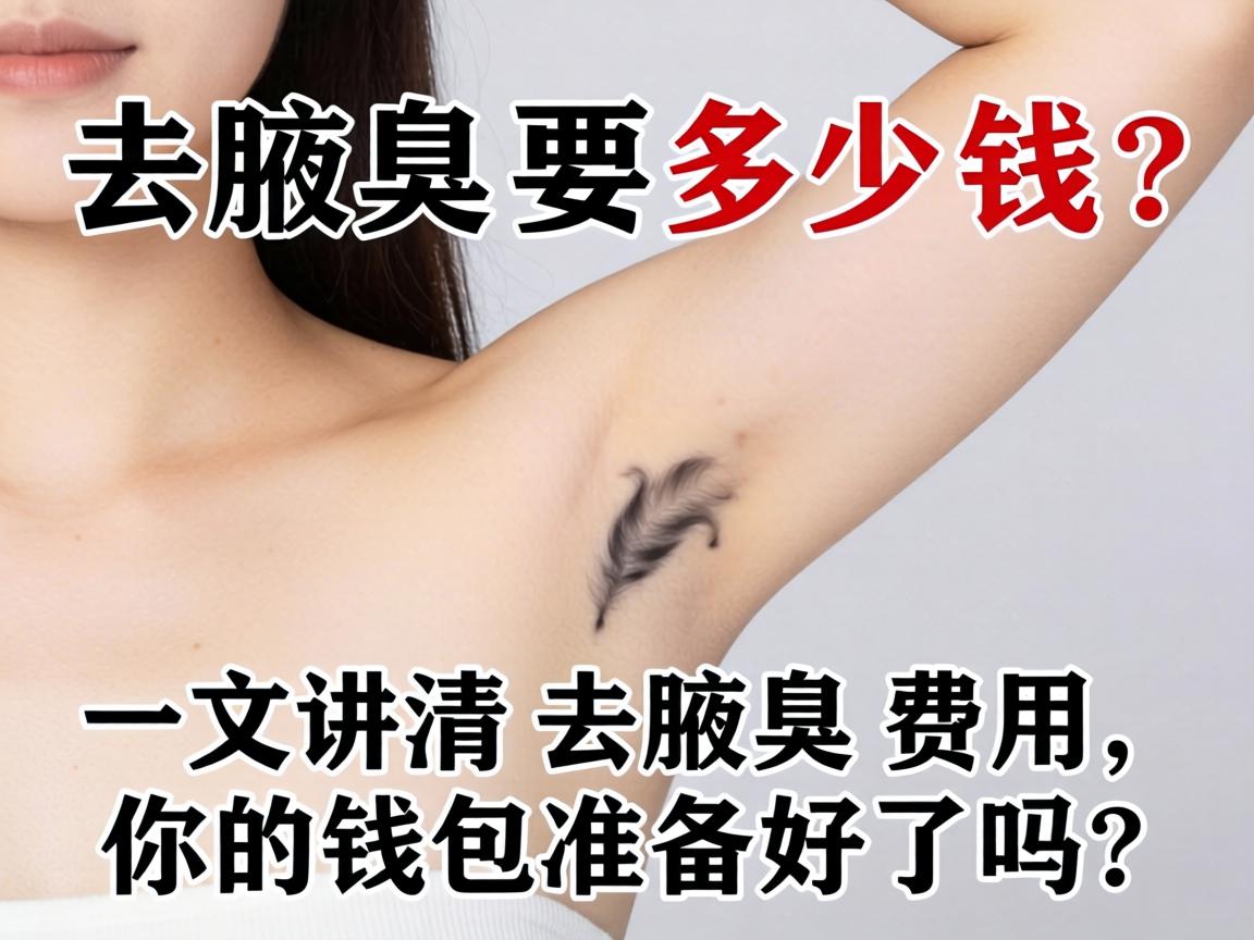 去腋臭要多少钱？一文讲清去腋臭费用，你的钱包准备好了吗？