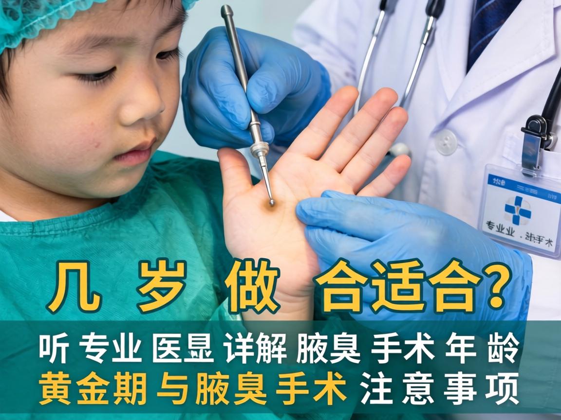 腋臭手术几岁做合适?听专业医生详解腋臭手术年龄黄金期与腋臭手术注意事项 腋臭手术几岁做合适?听专业医生详解腋臭手术年龄黄金期与腋臭手术注意事项