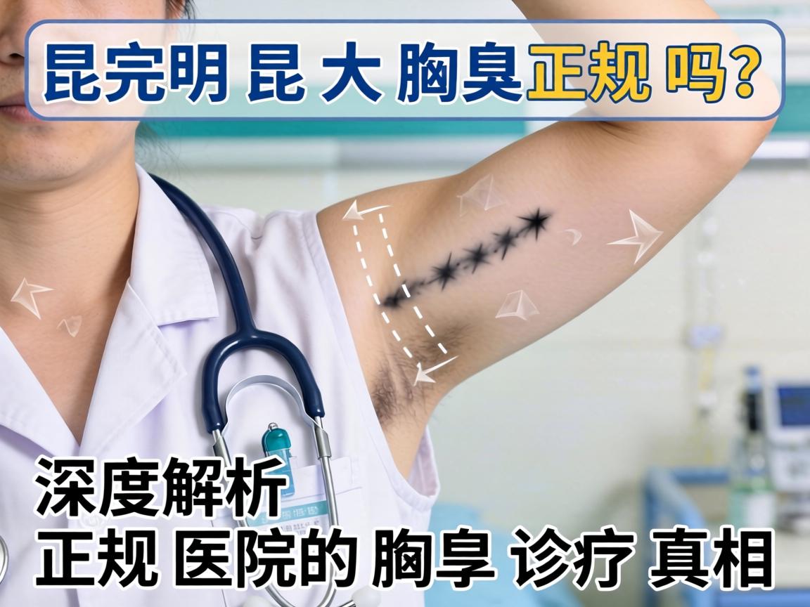 昆明昆大腋臭医院正规吗?深度解析正规医院的腋臭诊疗真相 昆明昆大腋臭医院正规吗?深度解析正规医院的腋臭诊疗真相