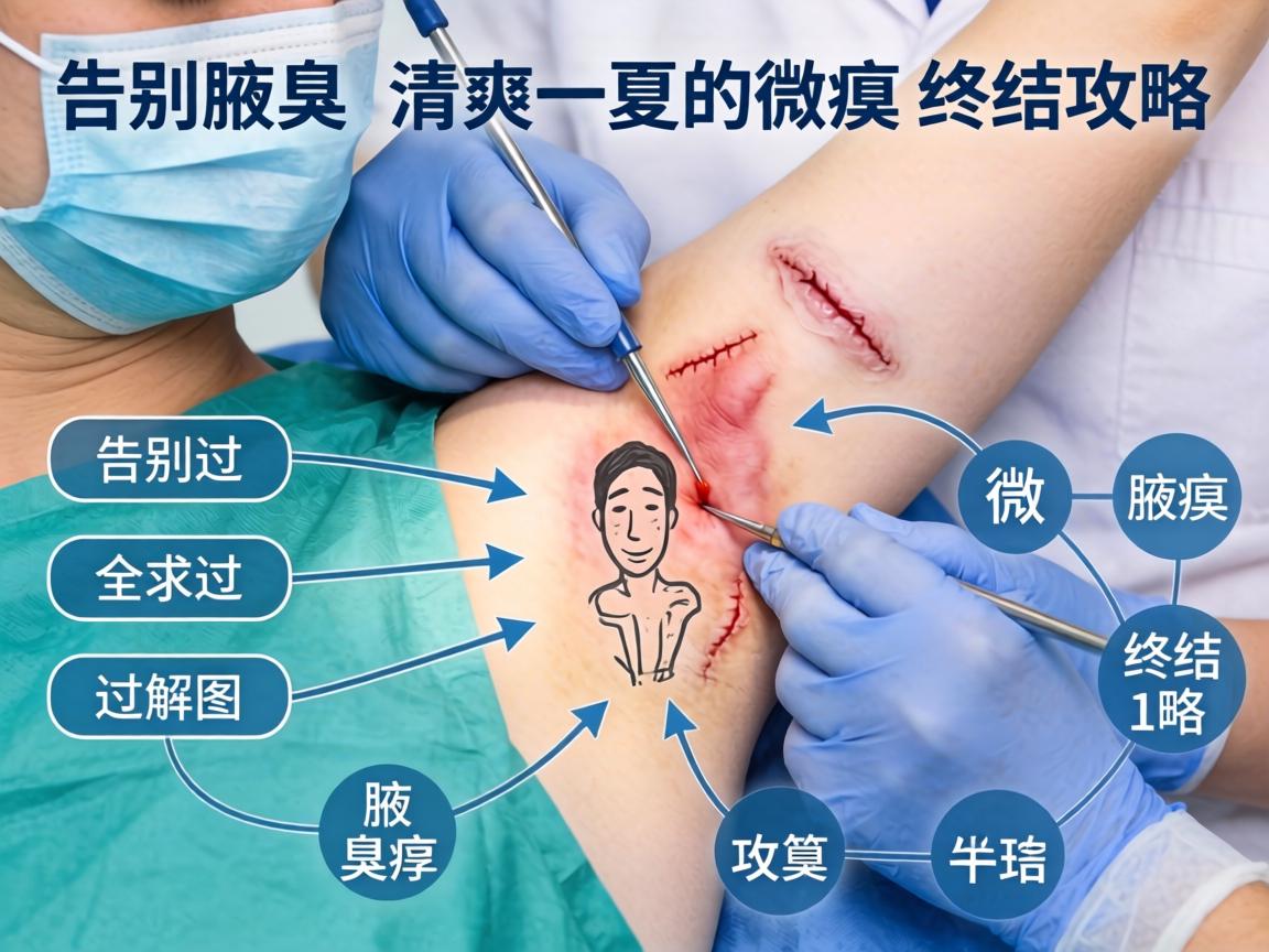 腋臭微创手术全过程图解,告别腋臭,清爽一夏的腋臭终结攻略 腋臭微创手术全过程图解,告别腋臭,清爽一夏的腋臭终结攻略