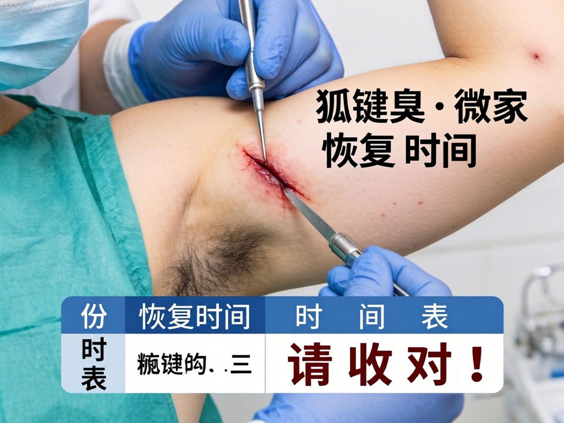 狐臭微创手术恢复时间,这份恢复时间表请收好! 狐臭微创手术恢复时间,这份恢复时间表请收好!