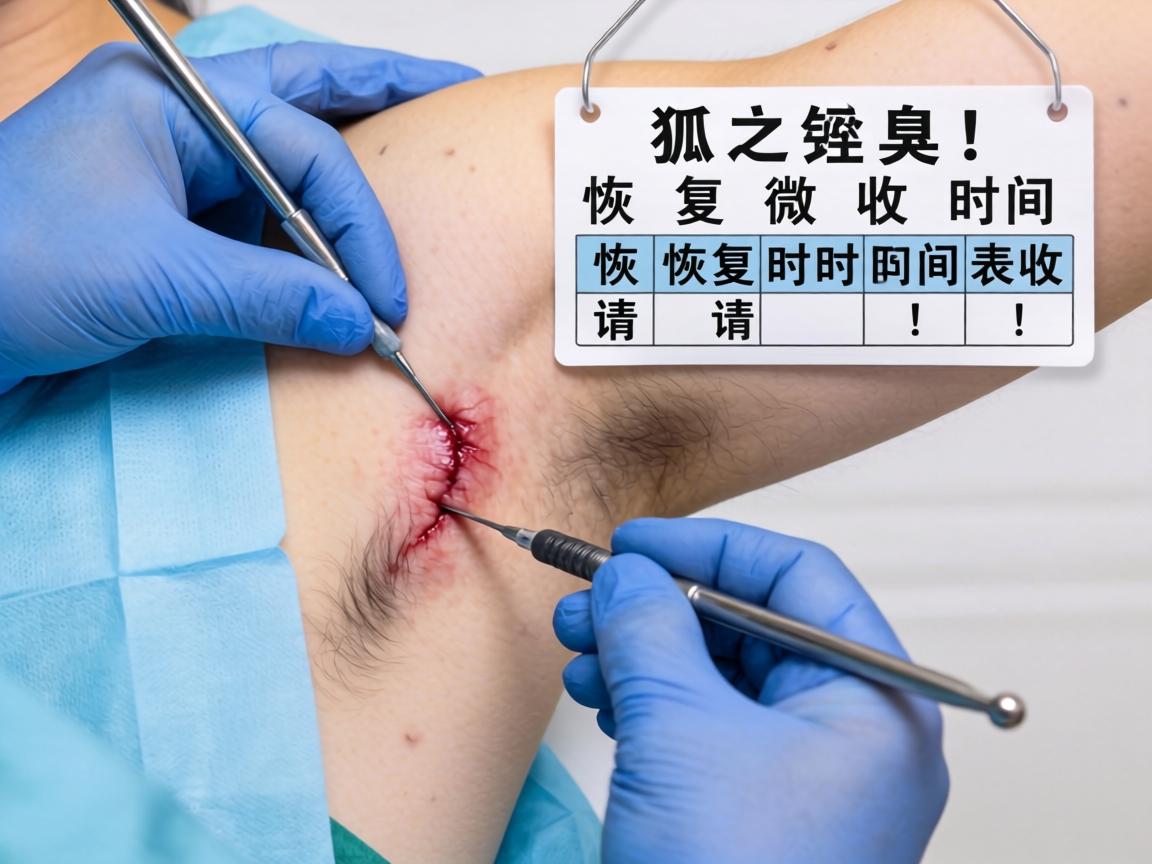 狐臭微创手术恢复时间,这份恢复时间表请收好! 狐臭微创手术恢复时间,这份恢复时间表请收好!