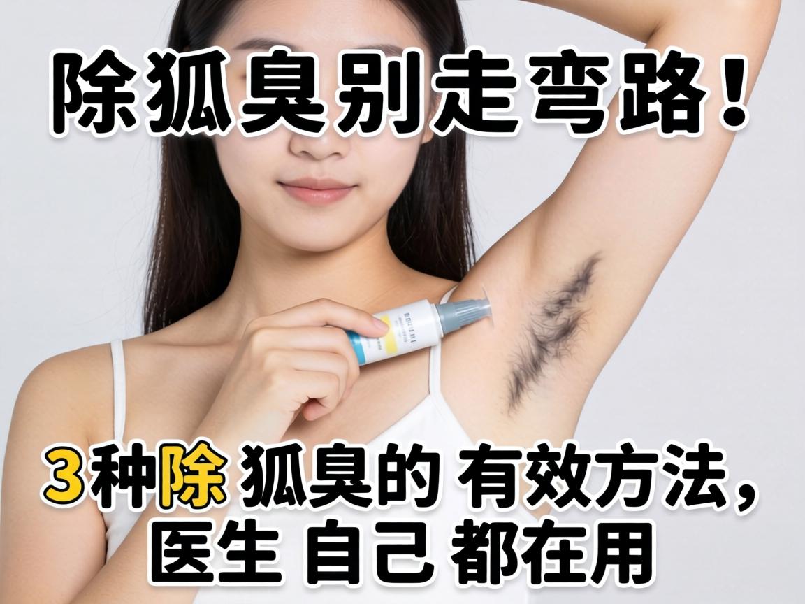 除狐臭别走弯路!这3种除狐臭的有效方法,医生自己都在用 除狐臭别走弯路!这3种除狐臭的有效方法,医生自己都在用