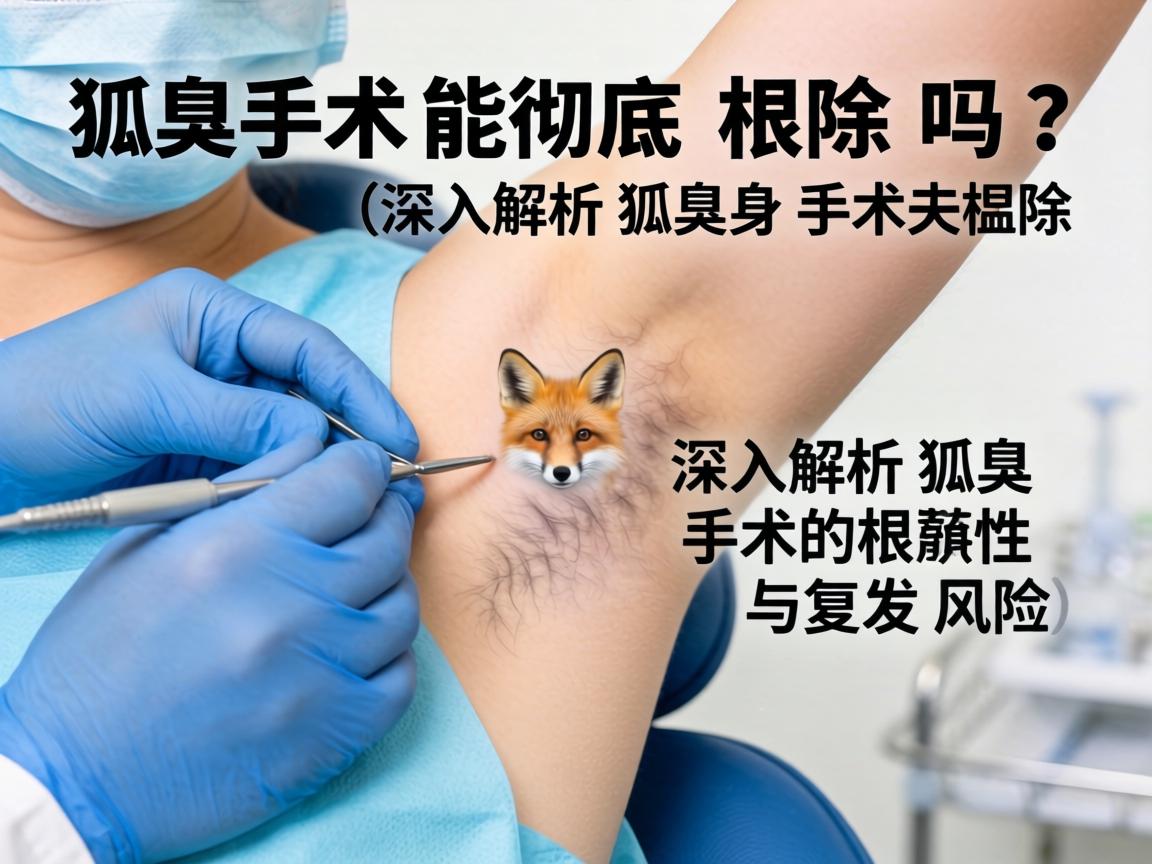 狐臭手术能彻底根除吗?深入解析狐臭手术的根治性与复发风险 狐臭手术能彻底根除吗?深入解析狐臭手术的根治性与复发风险