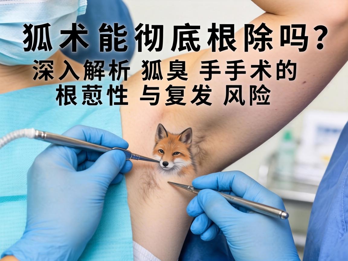 狐臭手术能彻底根除吗?深入解析狐臭手术的根治性与复发风险 狐臭手术能彻底根除吗?深入解析狐臭手术的根治性与复发风险