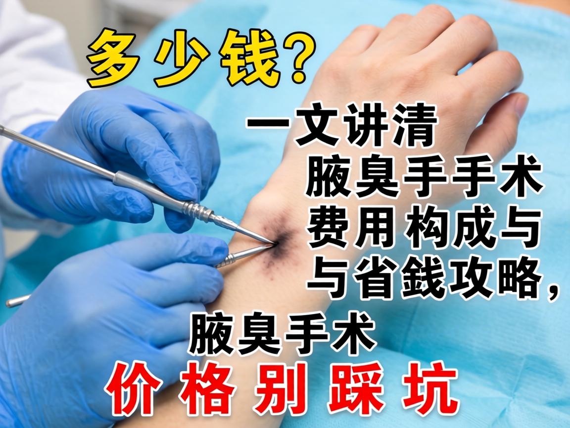 腋臭手术多少钱?一文讲清腋臭手术费用构成与省钱攻略,腋臭手术价格别踩坑 腋臭手术多少钱?一文讲清腋臭手术费用构成与省钱攻略,腋臭手术价格别踩坑