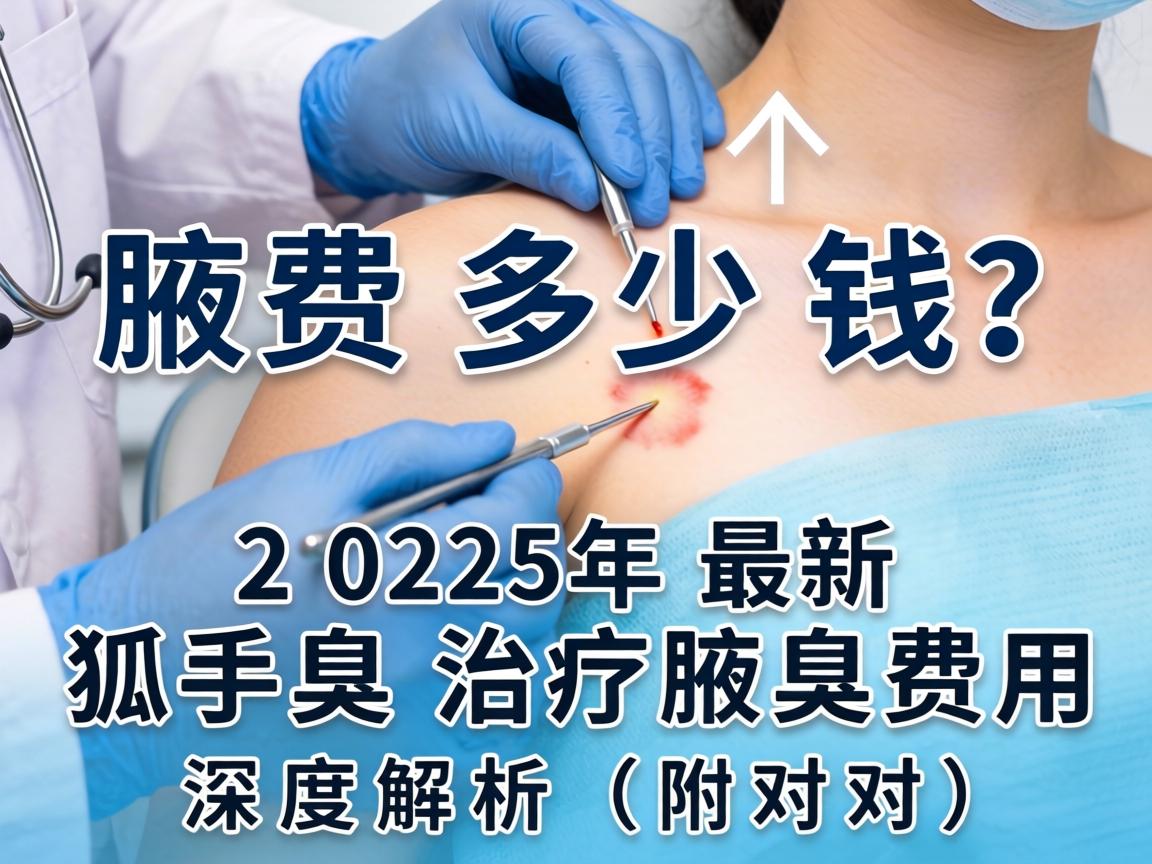 腋臭手术费多少钱?2025年最新狐臭治疗费用深度解析(附对比表) 腋臭手术费多少钱?2025年最新狐臭治疗费用深度解析(附对比表)