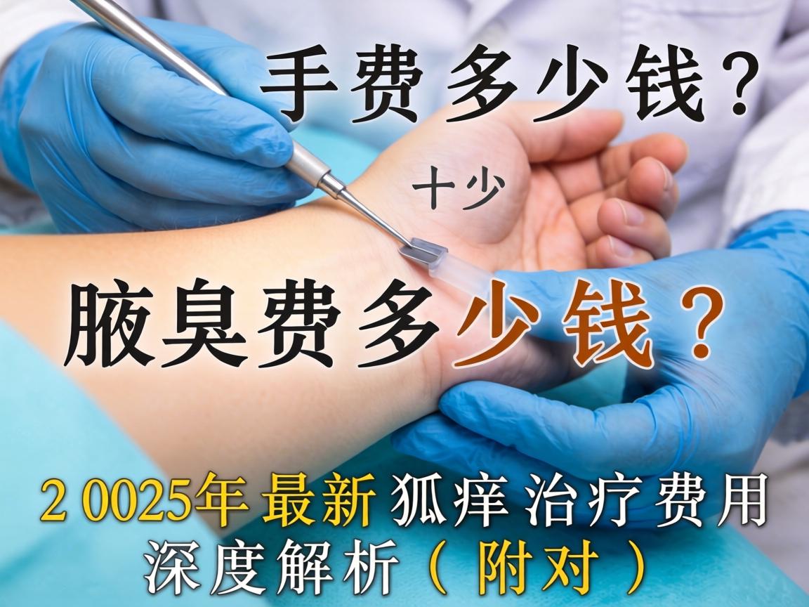 腋臭手术费多少钱?2025年最新狐臭治疗费用深度解析(附对比表) 腋臭手术费多少钱?2025年最新狐臭治疗费用深度解析(附对比表)