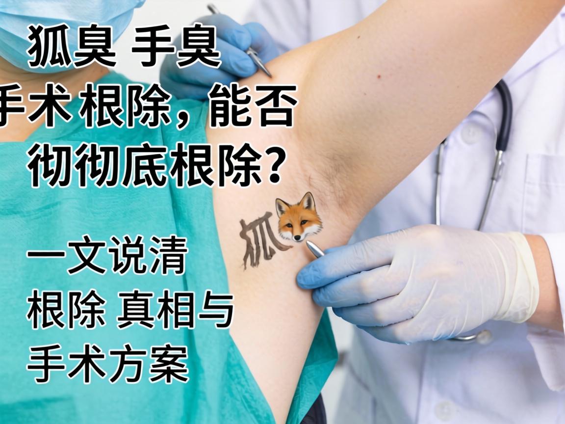 狐臭手术根除,能否彻底根除?一文说清根除真相与手术方案 狐臭手术根除,能否彻底根除?一文说清根除真相与手术方案