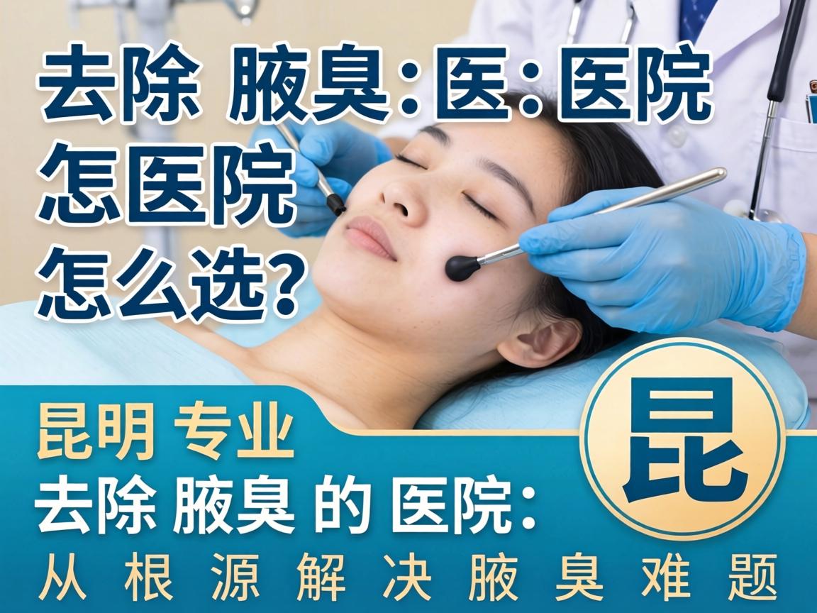 腋臭去除医院怎么选?昆明专业去除腋臭的医院,从根源解决腋臭难题 腋臭去除医院怎么选?昆明专业去除腋臭的医院,从根源解决腋臭难题