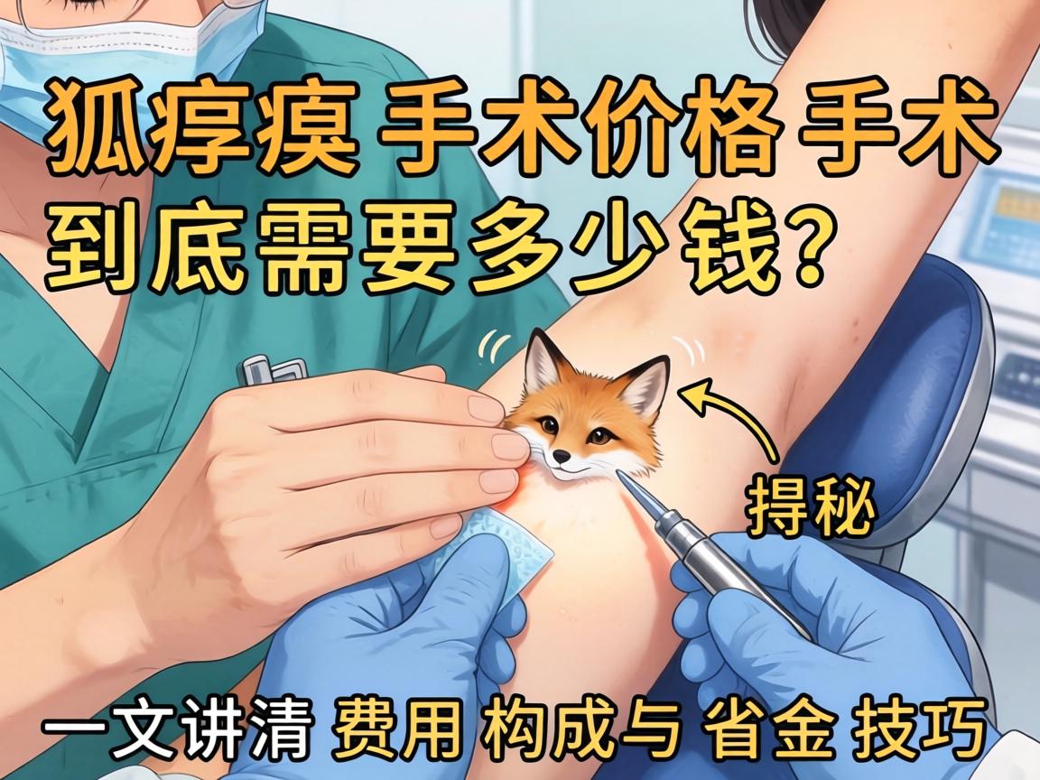 狐臭手术价格揭秘,狐臭手术到底需要多少钱?一文讲清费用构成与省钱技巧 狐臭手术价格揭秘,狐臭手术到底需要多少钱?一文讲清费用构成与省钱技巧