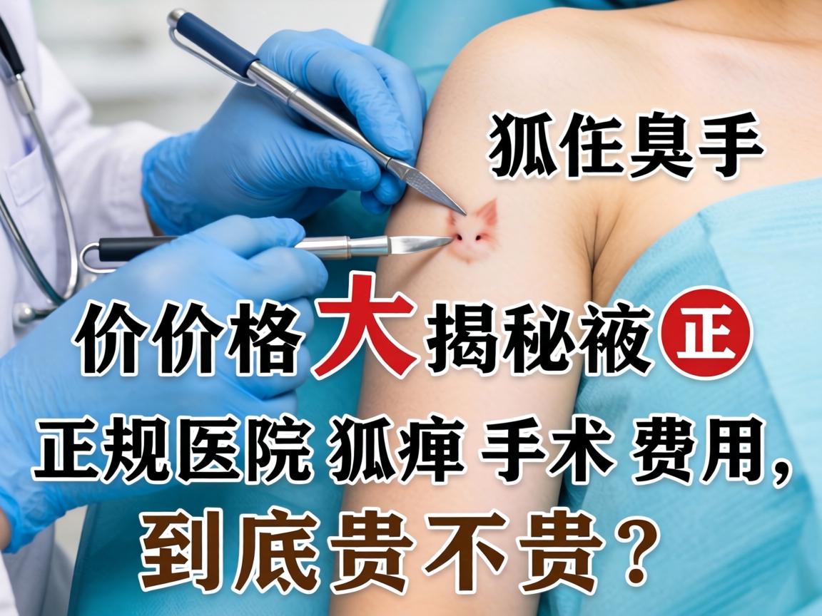 狐臭手术价格大揭秘,正规医院狐臭手术费用,到底贵不贵? 狐臭手术价格大揭秘,正规医院狐臭手术费用,到底贵不贵?