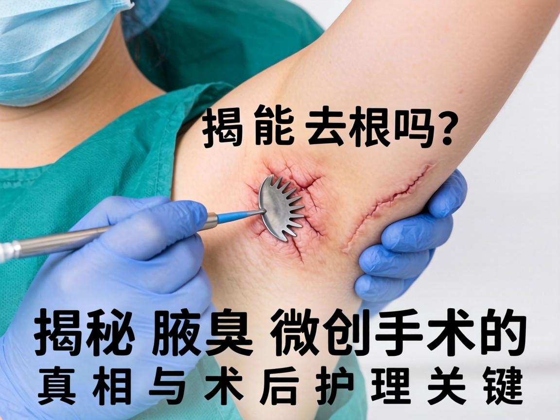腋臭微创手术能去根吗?揭秘腋臭微创手术的真相与术后护理关键 腋臭微创手术能去根吗?揭秘腋臭微创手术的真相与术后护理关键