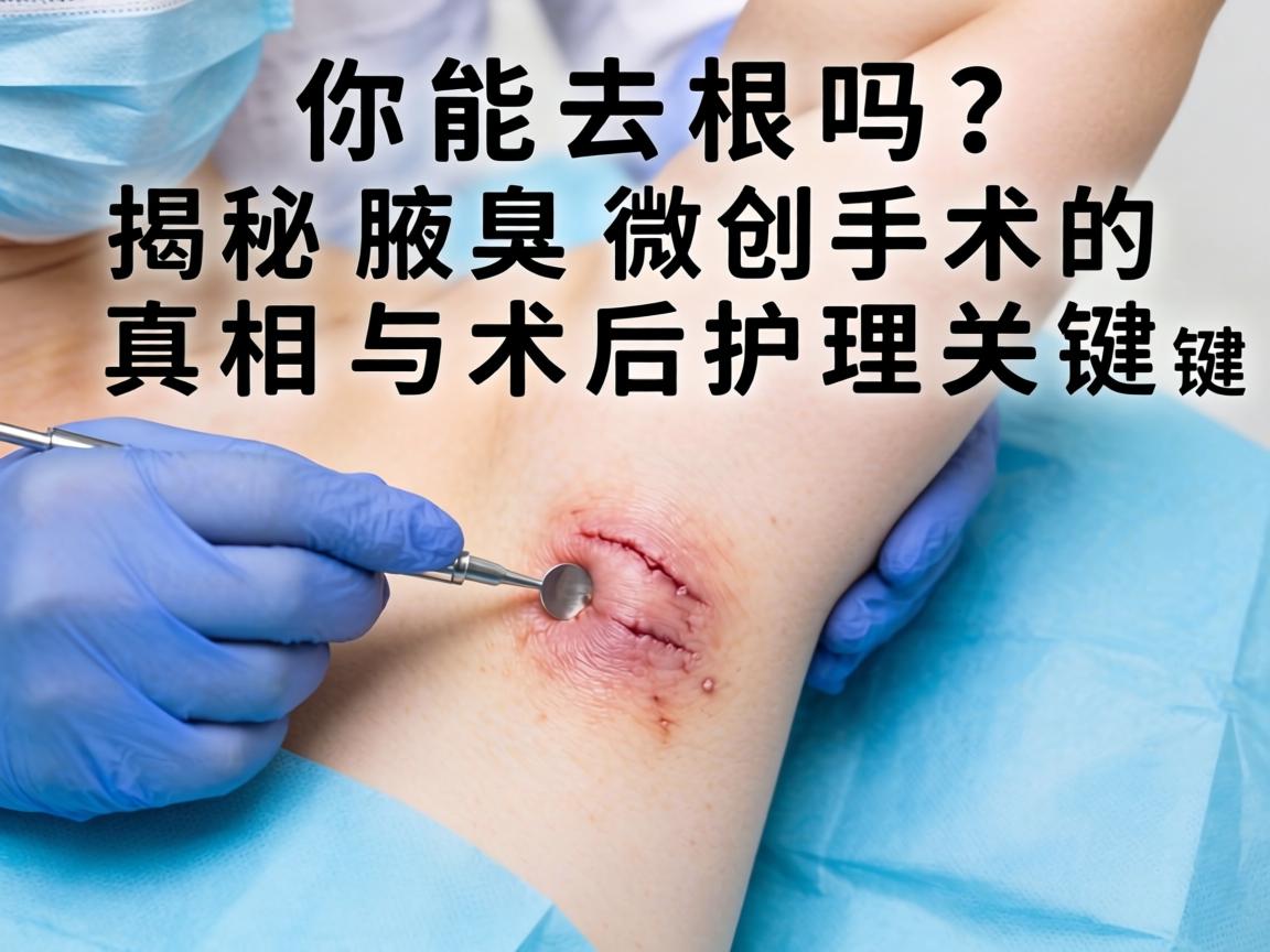 腋臭微创手术能去根吗?揭秘腋臭微创手术的真相与术后护理关键 腋臭微创手术能去根吗?揭秘腋臭微创手术的真相与术后护理关键
