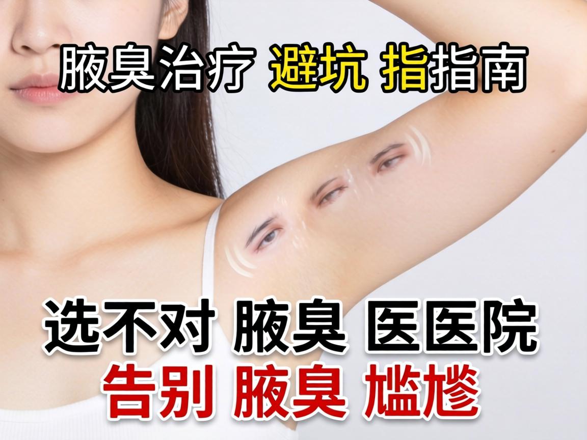 腋臭治疗避坑指南,选对腋臭医院,告别腋臭尴尬 腋臭治疗避坑指南,选对腋臭医院,告别腋臭尴尬