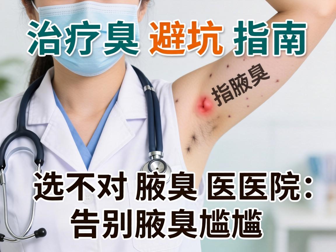 腋臭治疗避坑指南,选对腋臭医院,告别腋臭尴尬 腋臭治疗避坑指南,选对腋臭医院,告别腋臭尴尬
