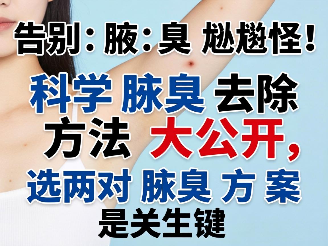告别腋臭尴尬!科学腋臭去除方法大公开,选对腋臭方案是关键 告别腋臭尴尬!科学腋臭去除方法大公开,选对腋臭方案是关键
