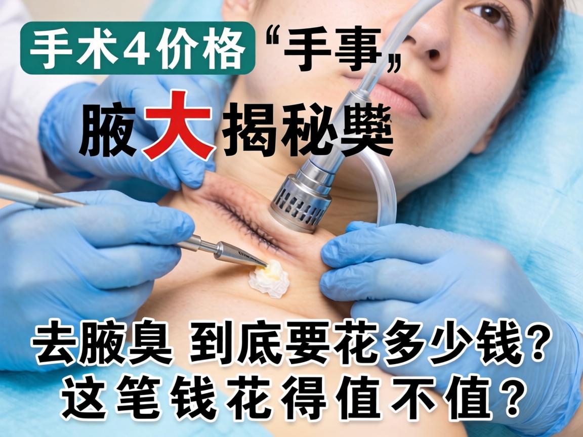腋臭手术价格大揭秘,去腋臭到底要花多少钱?这笔钱花得值不值? 腋臭手术价格大揭秘,去腋臭到底要花多少钱?这笔钱花得值不值?