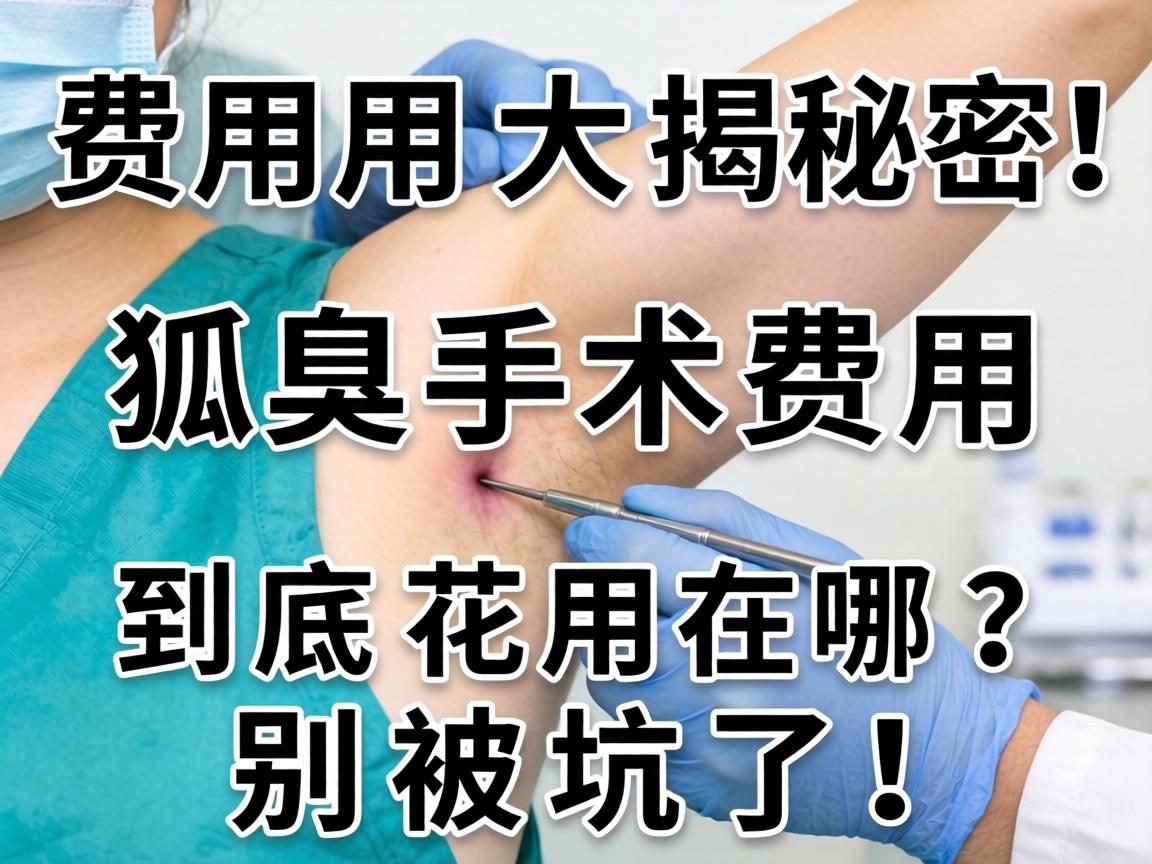 狐臭手术费用大揭秘!狐臭手术费用到底花在哪?别被坑了! 狐臭手术费用大揭秘!狐臭手术费用到底花在哪?别被坑了!