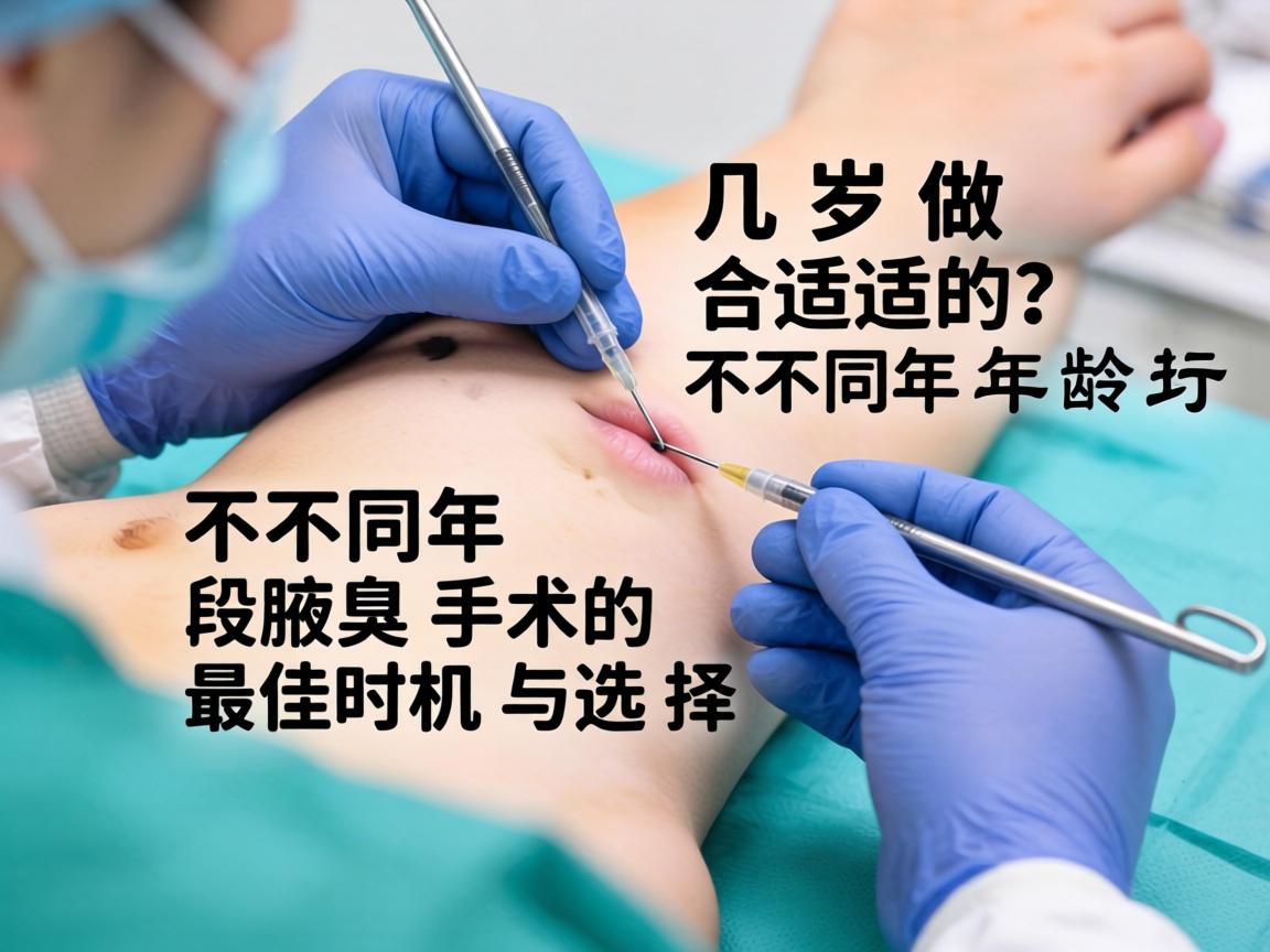 腋臭手术几岁做合适?不同年龄段腋臭手术的最佳时机与选择 腋臭手术几岁做合适?不同年龄段腋臭手术的最佳时机与选择