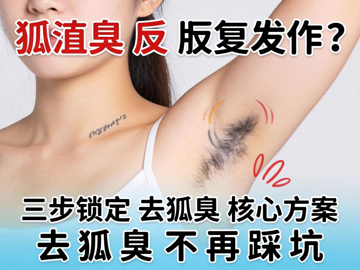 狐臭反复发作?三步锁定去狐臭核心方案,去狐臭不再踩坑 狐臭反复发作?三步锁定去狐臭核心方案,去狐臭不再踩坑