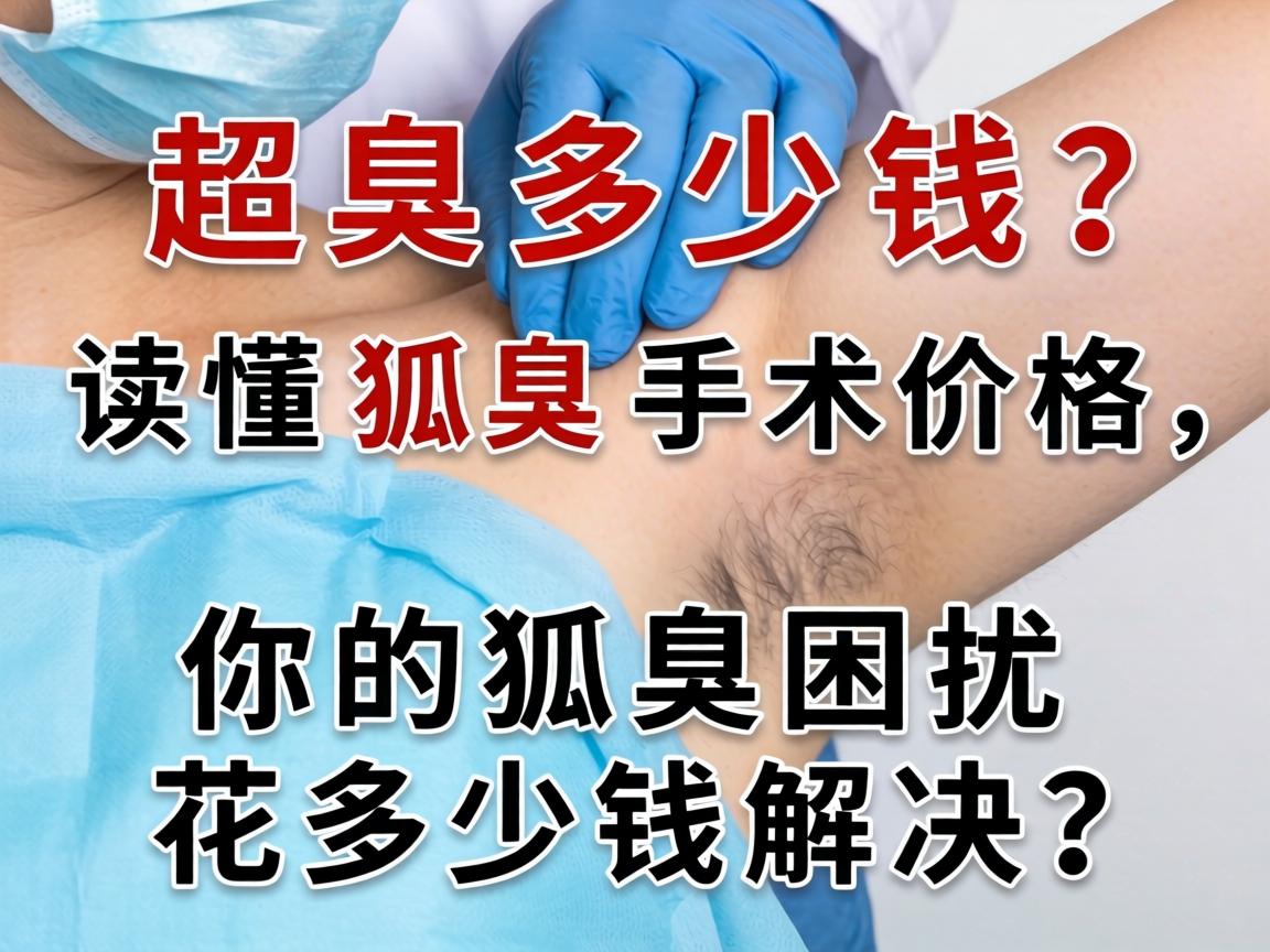 狐臭手术多少钱?读懂狐臭手术价格,你的狐臭困扰花多少钱能解决? 狐臭手术多少钱?读懂狐臭手术价格,你的狐臭困扰花多少钱能解决?