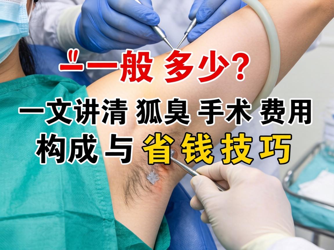 狐臭手术费用一般多少?一文讲清狐臭手术费用构成与省钱技巧 狐臭手术费用一般多少?一文讲清狐臭手术费用构成与省钱技巧