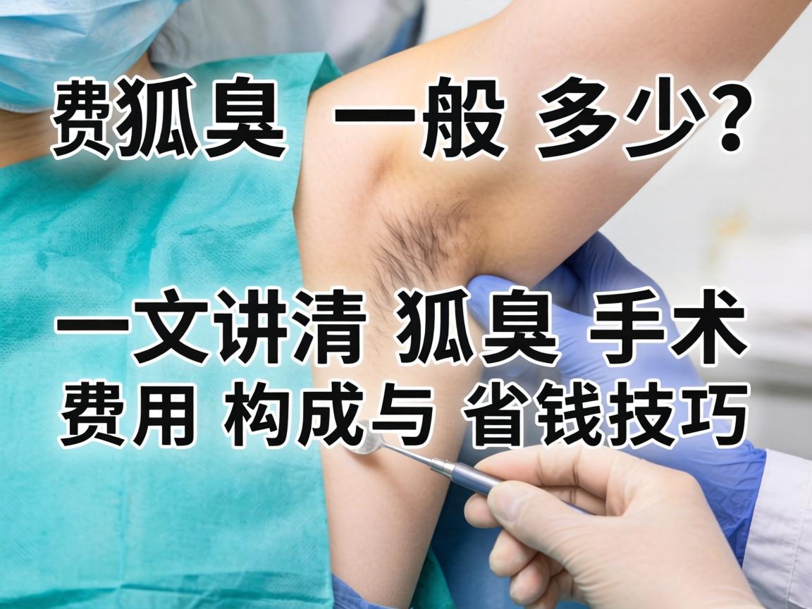 狐臭手术费用一般多少?一文讲清狐臭手术费用构成与省钱技巧 狐臭手术费用一般多少?一文讲清狐臭手术费用构成与省钱技巧