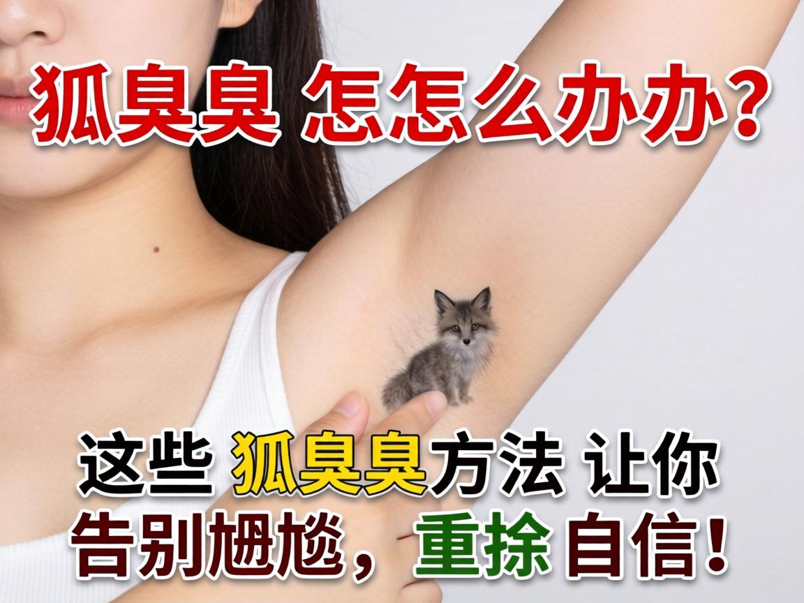 狐臭怎么办?这些狐臭方法让你告别尴尬,重拾自信! 狐臭怎么办?这些狐臭方法让你告别尴尬,重拾自信!