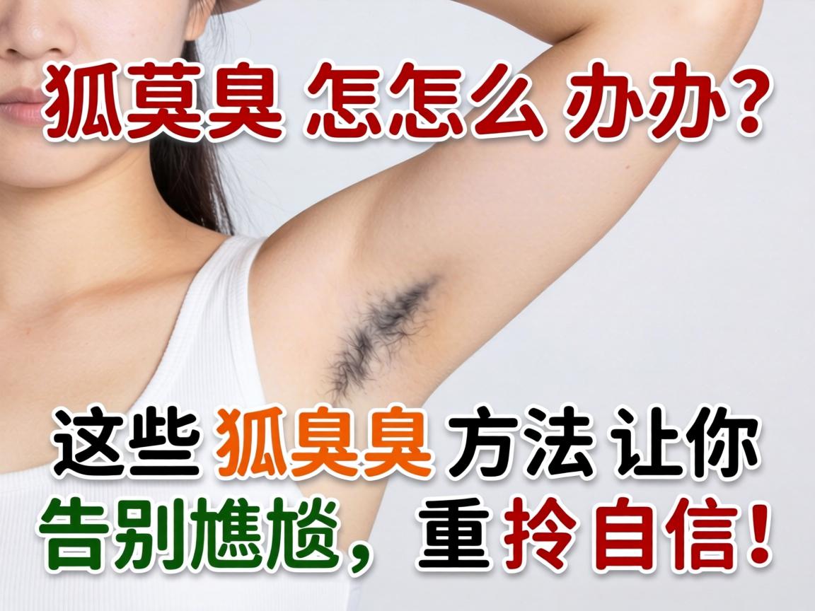 狐臭怎么办?这些狐臭方法让你告别尴尬,重拾自信! 狐臭怎么办?这些狐臭方法让你告别尴尬,重拾自信!