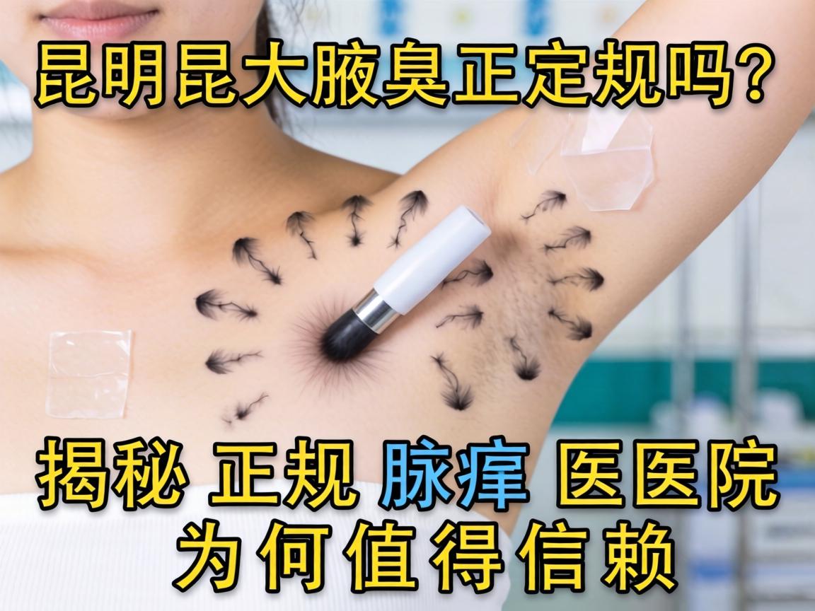 昆明昆大腋臭医院正规吗?揭秘正规腋臭医院为何值得信赖 昆明昆大腋臭医院正规吗?揭秘正规腋臭医院为何值得信赖